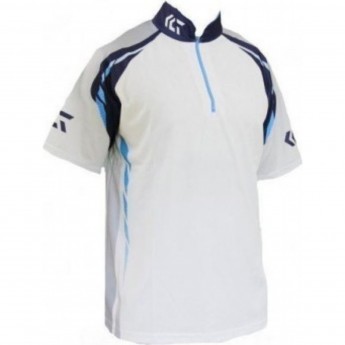 Рыболовная рубашка DAIWA Polo long sleeve Wicksensor DE-7604 White 2XL Рыболовная рубашка DAIWA Polo long sleeve Wicksensor DE-7604 White 2XL